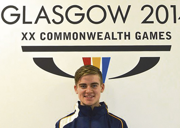 Bryce Altman (16 yrs old) last year representing Australia at the Taekwondo Commonwealth games held in Glasgow Scotland