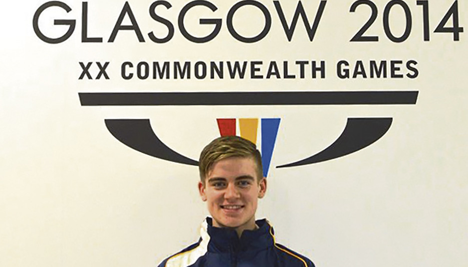Bryce Altman (16 yrs old) last year representing Australia at the Taekwondo Commonwealth games held in Glasgow Scotland