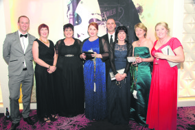 L to R- Blake Edgell, Leanne Saville, Katrina Tilley, Kirsty Giokaris, Jamie Giokaris,
Kathy Rainsford, Leigh Fitzpatrick & Lisa Foley. Absent: Lynette DeLosa, Kim Palmer, Rozanne Hopkins